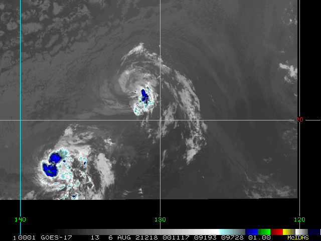 热带风暴希尔达减弱为热带低压