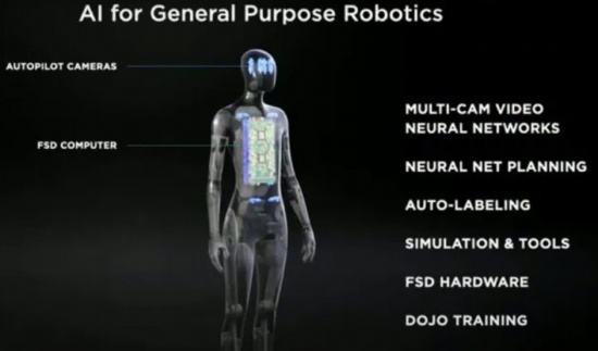 特斯拉明年将推出人形机器人