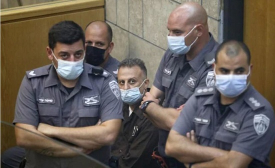 以色列抓获越狱的六名巴勒斯坦人中的四名