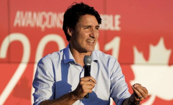 加拿大总理贾斯汀·特鲁多的连任竞选受疫情影响