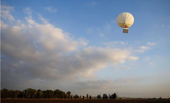 以色列开发气球在高空提取二氧化碳