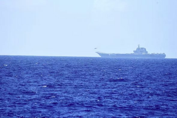 中国军舰重返西太平洋进行实弹演练