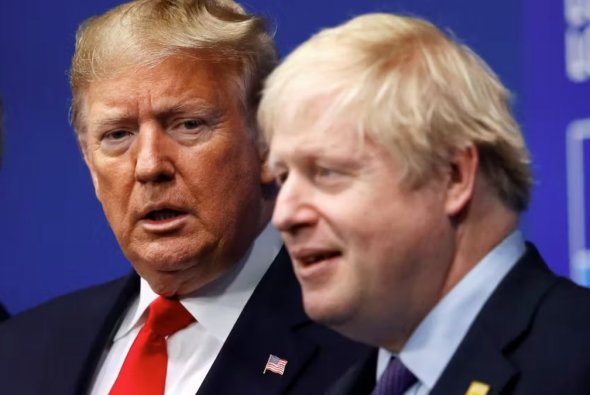 英国前首相约翰逊与特朗普的发言人讨论了乌克兰问题