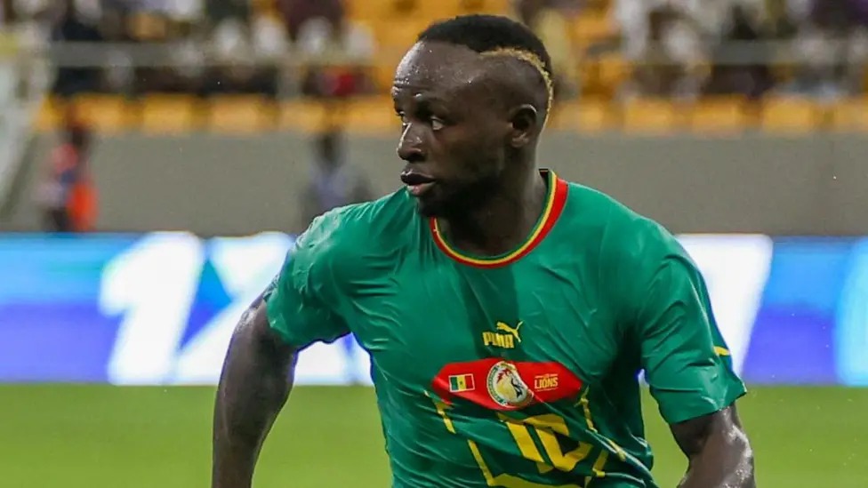 萨迪奥·马内(SadioMane)为塞内加尔队效力