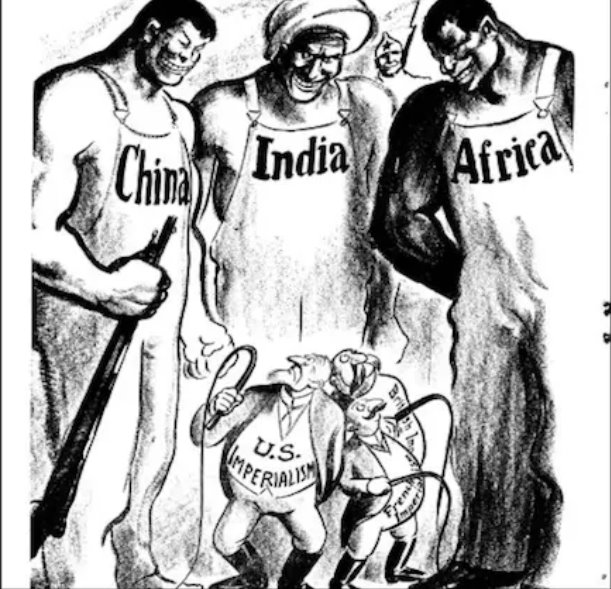 1925年漫画预言中国、印度、非洲崛起，在特朗普关税战中重现