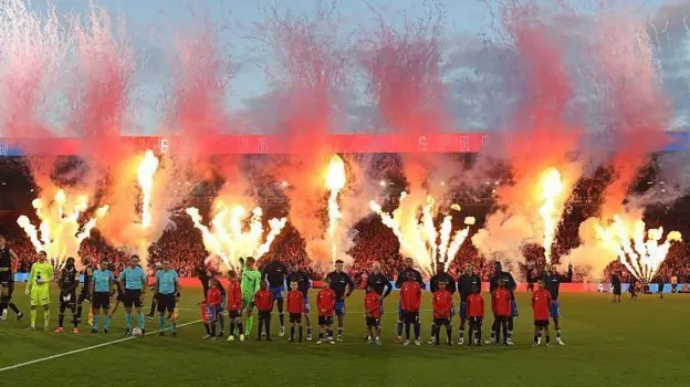 水晶宫以1-0的胜利拉开重返欧洲足坛的序幕
