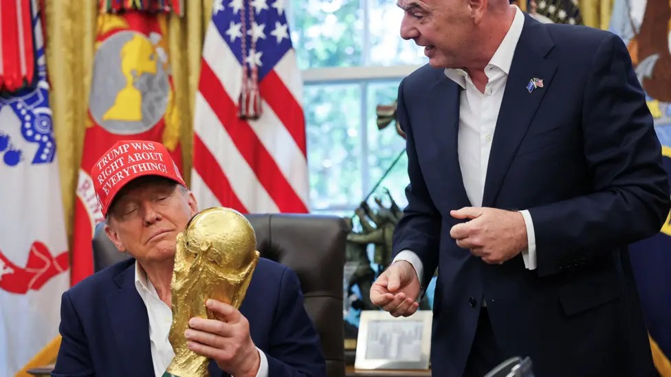 特朗普宣布2026年世界杯抽签结果