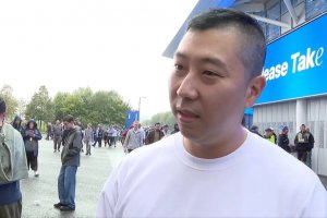 韩国球迷花