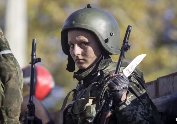 7万名乌克兰女性加入军队比2022年增加了20%