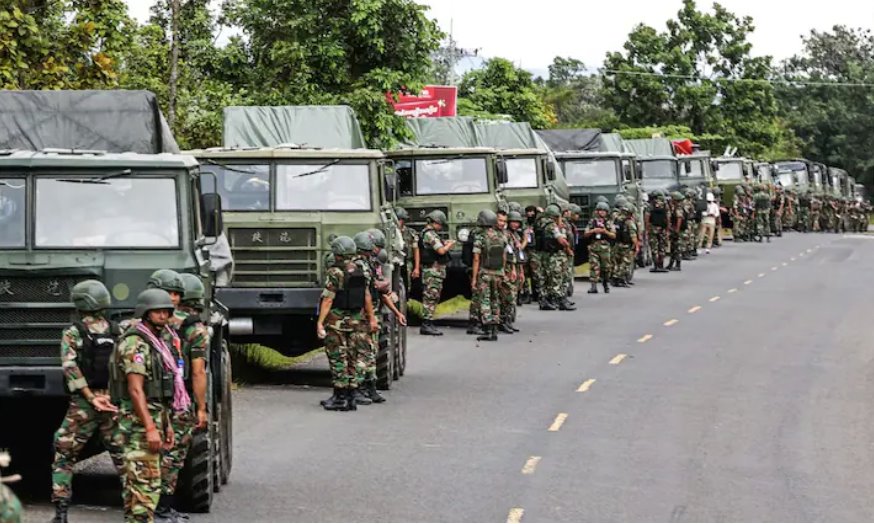 据官方报道,过去一周的战斗中约有二十多人丧生。