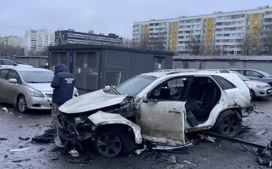 俄中将被炸身亡 传递危险信号