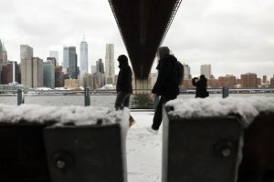 美国遭遇特大冬季风暴超