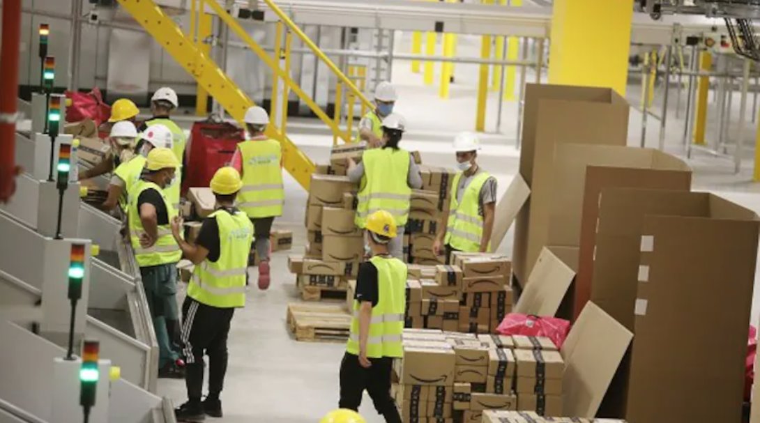 亚马逊证实英国仓库爆发&ldquo;维多利亚病&rdquo;，工会呼吁立即关闭仓库